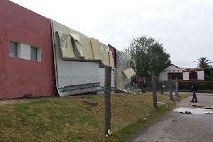 Pan de Azúcar: preocupa la cantidad de casas que sufrieron voladuras de techo