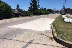 Culminaron los trabajos de reparación de pavimentos en la rambla Claudio Williman