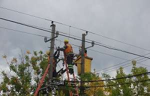 Varias zonas balnearias quedaron sin energía eléctrica al colapsar el sistema