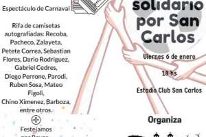 Fútbol solidario por San Carlos