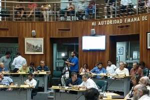 Junta Departamental aprobó el llamado a sala de Antía por aumento de contribución