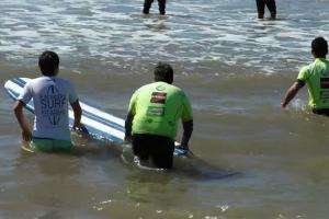 Con las “playas accesibles”, promueven la inclusión a través del deporte y la recreación