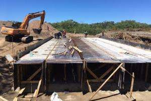 Se habilitó en forma parcial la circulación por Continuación avenida Aiguá