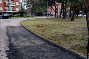 Bachean alrededores de la Plaza México en Punta del Este