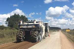 Comenzaron las obras de mantenimiento de la Ruta 39