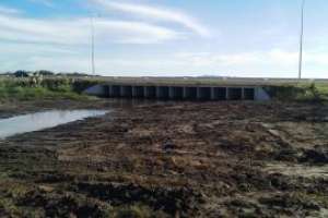 Cambian curso y limpian Cañada Salada para mitigar desbordes por pluviales