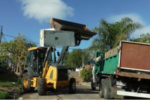 Se cumplió un operativo de limpieza en Maldonado Nuevo