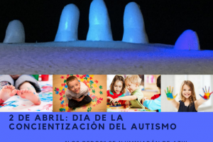 "Los Dedos" se iluminan de azul para concientizar sobre el autismo