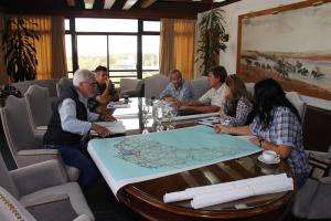 Bentancur analizó situación de la caminería rural con representantes de OPP