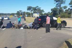 Trágico accidente en ruta Interbalnearia deja un muerto y un herido