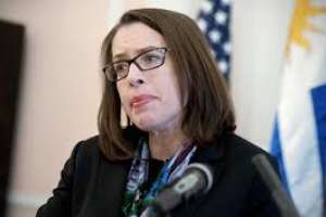 Embajadora de USA en Maldonado