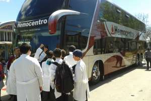 Organizan jornada de donación de sangre en la Escuela 37 de Pueblo Obrero