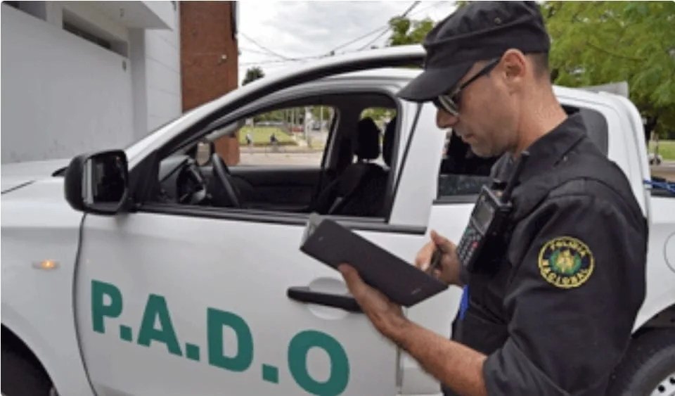 Delincuente detenido...