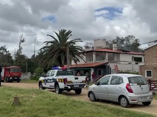 Incendio afectó una...