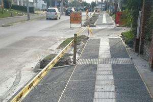 Construyen nuevas veredas en avenida España