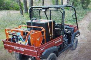 Intendencia presenta equipos de última generación para combatir incendios forestales