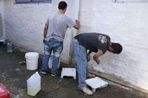 Grupo en rehabilitación cumplió con la primera etapa de los Jornales Solidarios