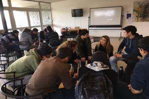 Están realizando talleres sobre prevención de la violencia en los jóvenes