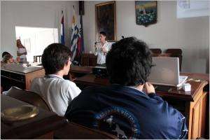 Entrega de certificados y despedida de estudiantes premiados en la NASA