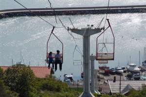 Aerosillas de Piriápolis: denuncian varias irregularidades en el servicio que presta el concesionario