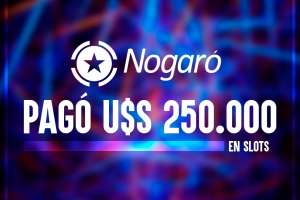 Casino Nogaró entregó a una mujer 250 mil dólares, el premio mayor en slots