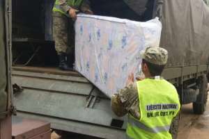 En Maldonado permanecen 38 personas evacuadas; siguen bajando las aguas