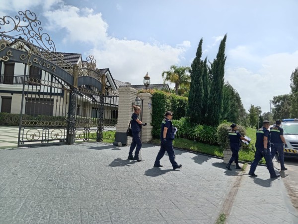 Interpol busca "documentos" en  "La Maison" por el caso Aguiar en lavado de activos