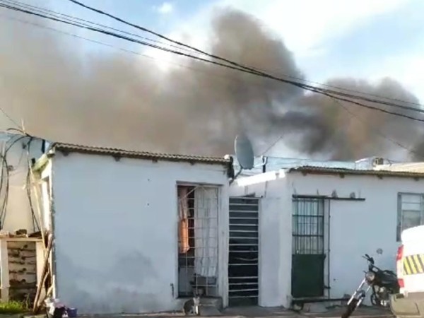 Incendio, Maldonado Nuevo, pieza.