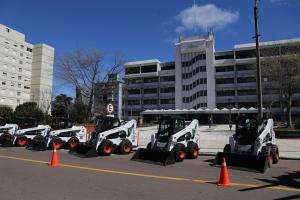Intendencia incorporó nueva maquinaria para obras