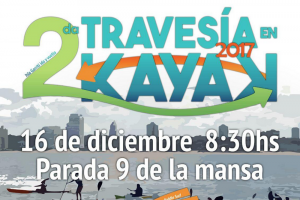 Últimos días para inscribirse en la Travesía en kayak