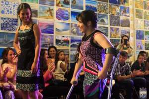 Desfile de moda inclusivo en el hotel Enjoy