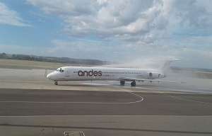 Con tarifas muy accesibles comenzó a volar  a Punta del Este la compañía Andes