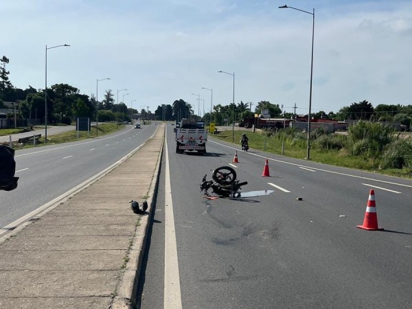 Accidente en ruta de...