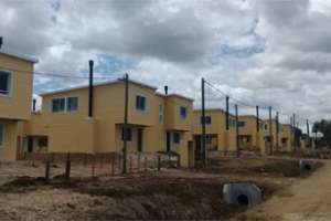 Mevir y vecinos de Gregorio Aznárez invirtieron 111 millones de pesos para edificar 48 viviendas