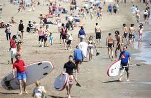 Arresto ciudadano de un exhibicionista en playa Mansa