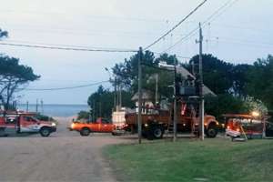 Piriápolis: calor y alto consumo colapsaron transformadores de UTE y varias zonas quedaron sin energía