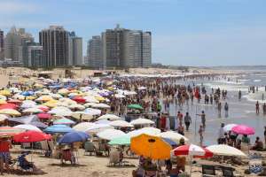 Colocan bebederos y duchas a disposición de los veraneantes