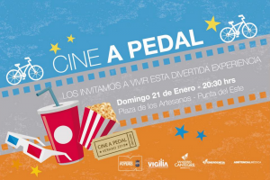 Cine a pedal llega este domingo a Punta del Este