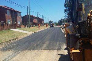 Se efectuaron trabajos de bacheo mayor en el barrio El Cortijo