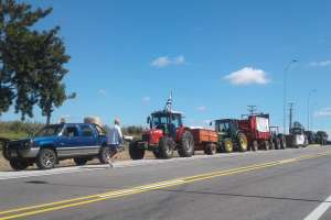 Productores rurales de Maldonado se movilizaron preparando el encuentro del martes en Durazno