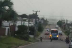 Hombre fallece tras colisionar con ómnibus en Pan de Azúcar