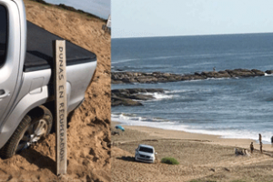 Levantaron 48 actas en enero por ingresos ilegales de vehículos a fajas costeras