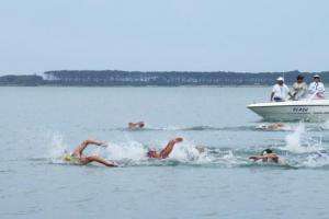 Preparan la 40ª Travesía Internacional de Nado de la Bahía de Maldonado