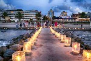 El domingo se cumple el tradicional encendido de velas en el Muelle de Mailhos