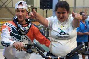 Mototerapia:oportunidad única para personas con discapacidad