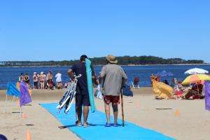 Playa Accesible de Punta del Este extenderá el servicio hasta Semana de Turismo inclusive