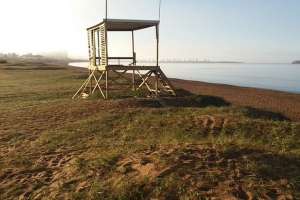 Caseta vandalizada: no hay servicio de guardavidas en la Parada 27; existen pistas sobre los autores