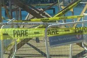 Accidentes: extreman medidas para evitar ingresos al muelle de pescadores de La Barra