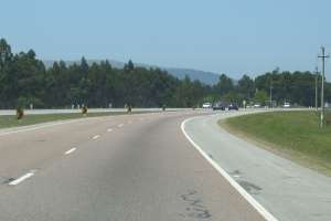 Gran flujo de vehículos en las rutas del departamento sin accidentes graves 