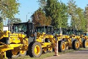 Bentancur: parte de la nueva maquinaria adquirida por la IDM se destinará a municipios